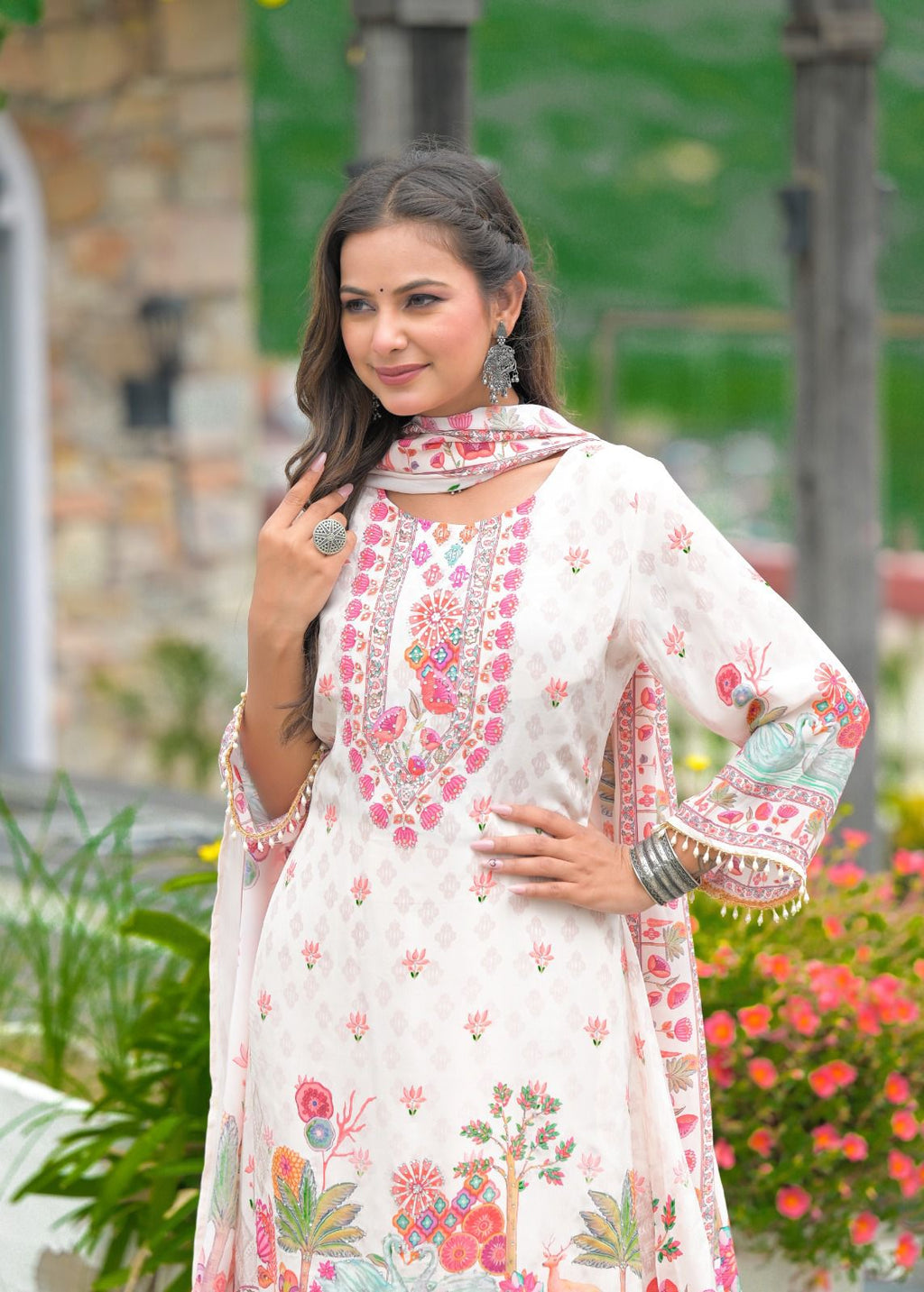 Blush Garden Kurta Set