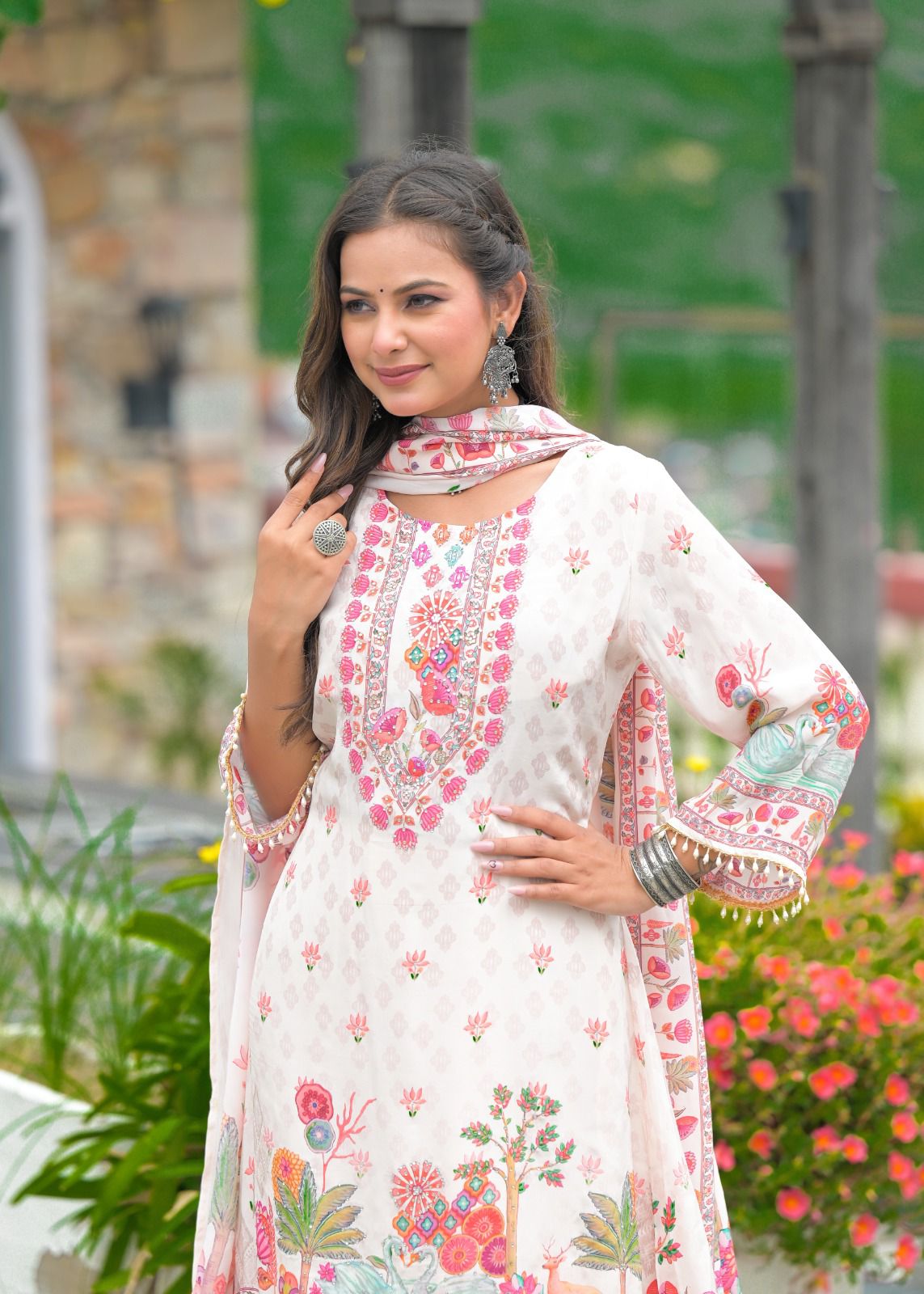 Blush Garden Kurta Set