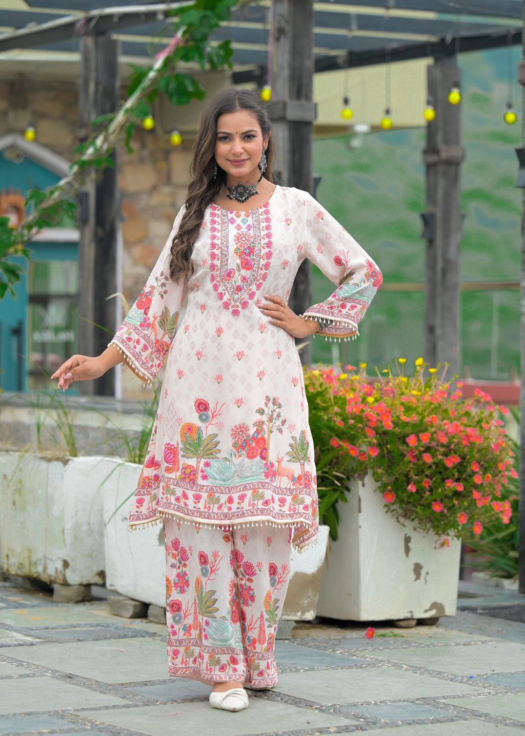 Blush Garden Kurta Set