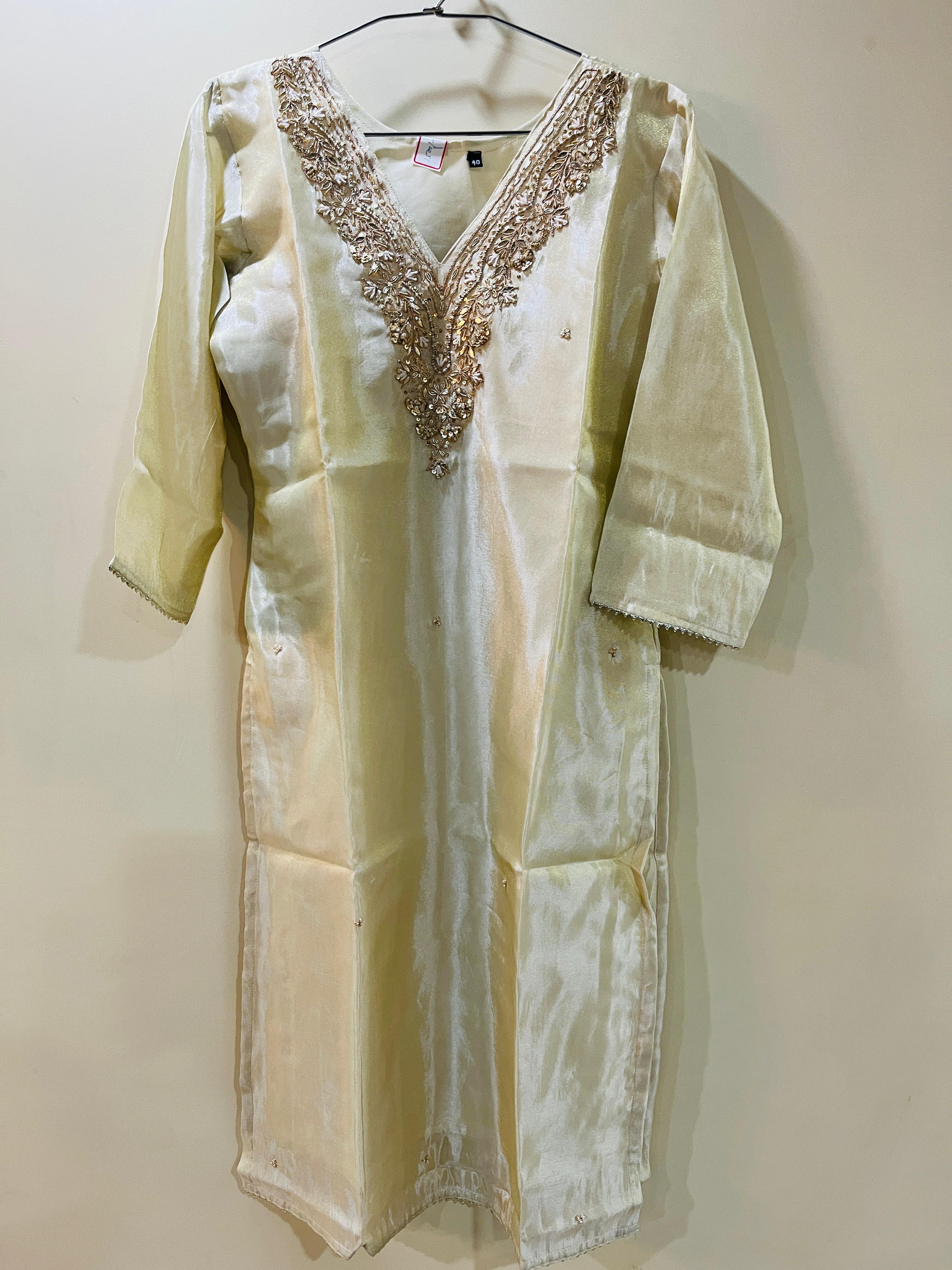 Champagne Gleam Kurta